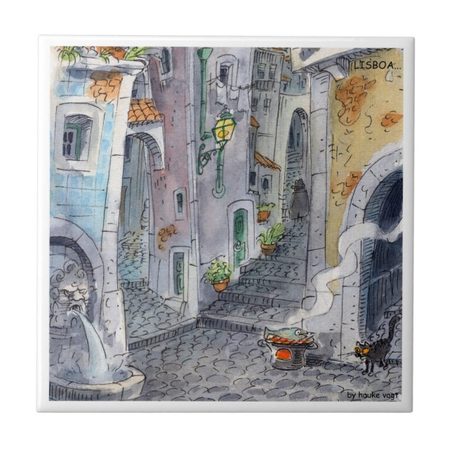 lisbon tile Alfama2 (Front)