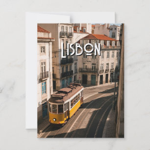 Lisbon travel Postcard