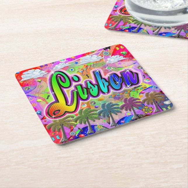 Lisbon Vista Express Coaster (Angled)