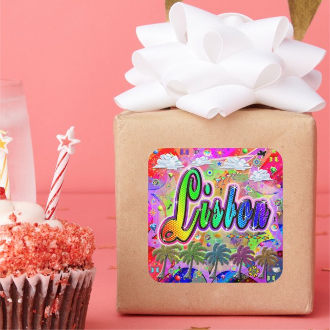 Lisbon Vista Express Sticker (Party)