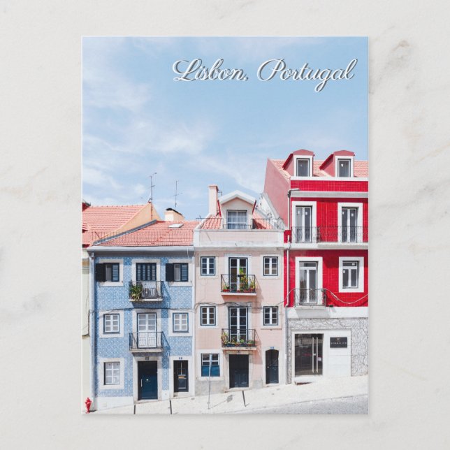 Lisbonne Portugal carte postale (Devant)