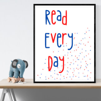 Lisez chaque jour Poster