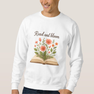 Lisez et Bloom Sweatshirt masculin