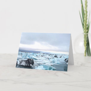 L'Islande - carte de voeux personnalisée de