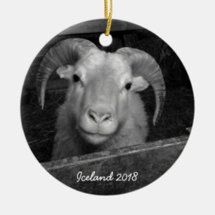L'Islande - ornement de Noël