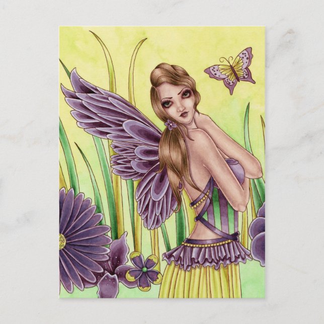 Lissa - Carte postale Flower (Devant)