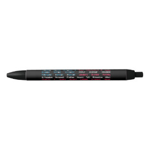 List 46 US Presidents of the United States Fun His Black Ink Pen