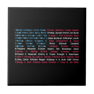 List 46 US Presidents of the United States Fun His Tile