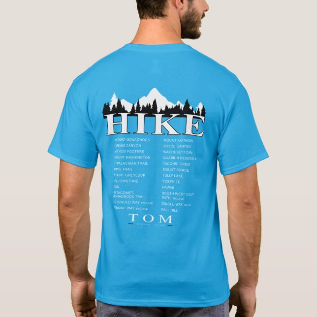 LIST - hike 2022 T-Shirt (Back)