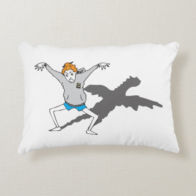 List of princesses per a dracs accent pillow (Front)