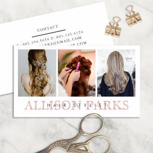 Liste de cheveux / Autre Carte de visite