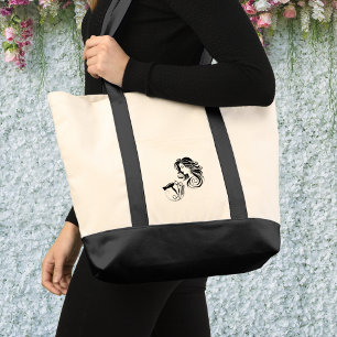 Liste de cheveux nuptiale Grand Sac fourre-tout
