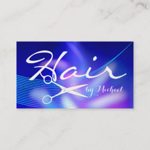 Liste de cheveux Rendez-vous Blue Abstrait