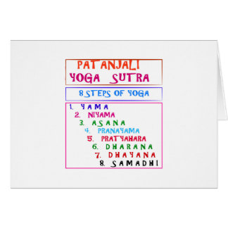 Liste de compilation de Sutra de yoga de PATANJALI