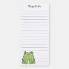 Liste de grenouilles vertes à faire