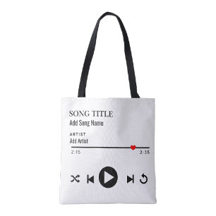 Liste de lecture Chanson préférée shopping Sac fou