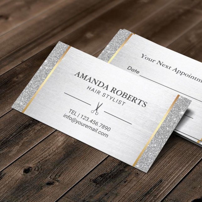 Liste de Parties scintillant en argent Rendez-vous (Créateur téléchargé)