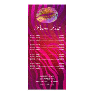 Liste de prix de Parties scintillant en or rose Ze