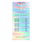 liste de prix esthéticienne skincare