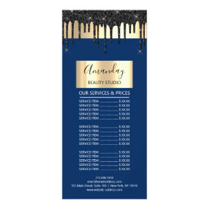 Liste de prix Poils de maquillage Lashes ongles Bl