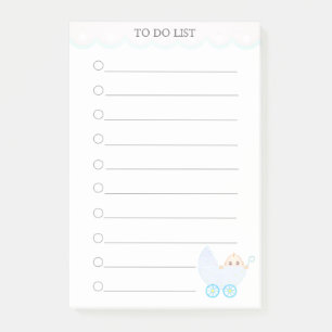 Liste de tâches personnalisée & Post-it poussette