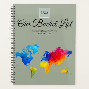 Liste des jeunes mariés BUCKET World Travel Map Th