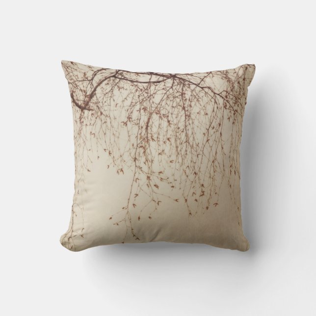 listen closely throw pillow (Front)