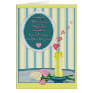 Listen for love, it blows in the wind