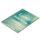 Listen for Your Angel Quote Notebook (Left Side)