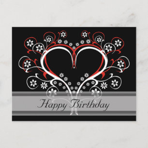 Listen to My Heart Happy Birthday Postcards