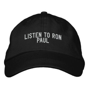LISTEN TO RON PAUL EMBROIDERED HAT