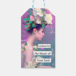 Listen to the Music of your Soul   Inspriational Gift Tags