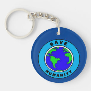 Listen To The Planet Key Chain
