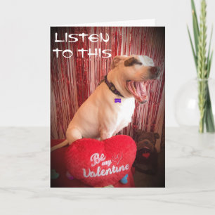 **LISTEN TO THIS** LET'S CELEBRATE VALENTINE'S DAY CARD