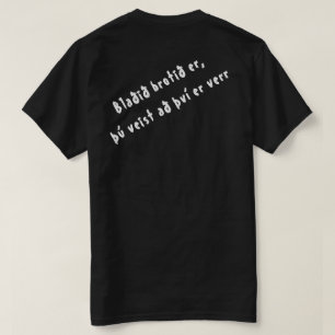 Lister Þunnur bolur herra T-Shirt