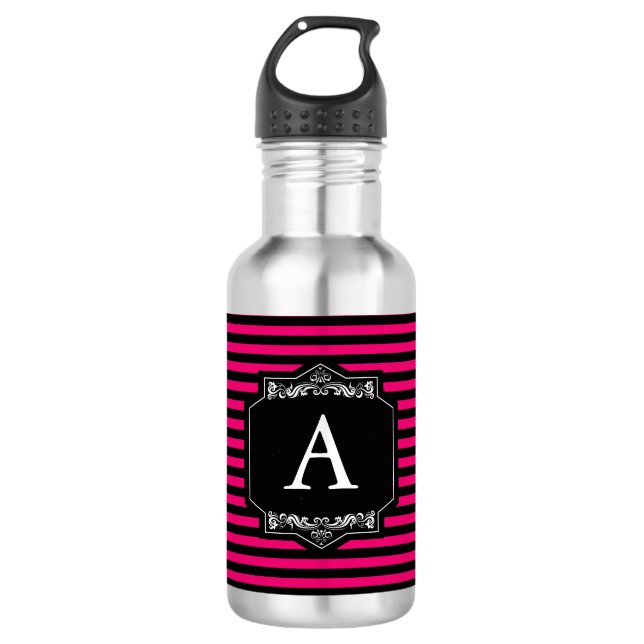Listras Pink Water Bottle Squeeze (Front)