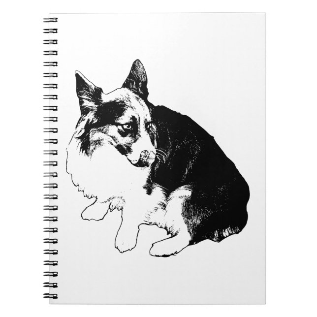 Lists Beneath Fox Eyes Notebook (Front)