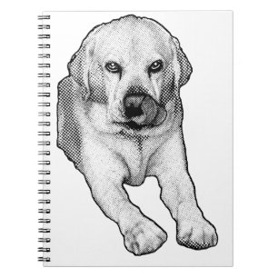 Lists with a Lab wink Notebook