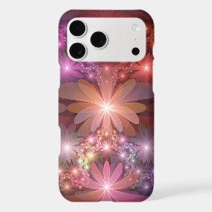 Lit De Fleurs Coloré Brillant Art Fractal Abstrait