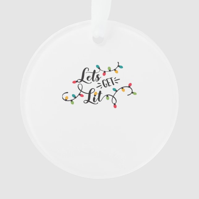 Lit Drôle Pun de Noël Classique (devant)