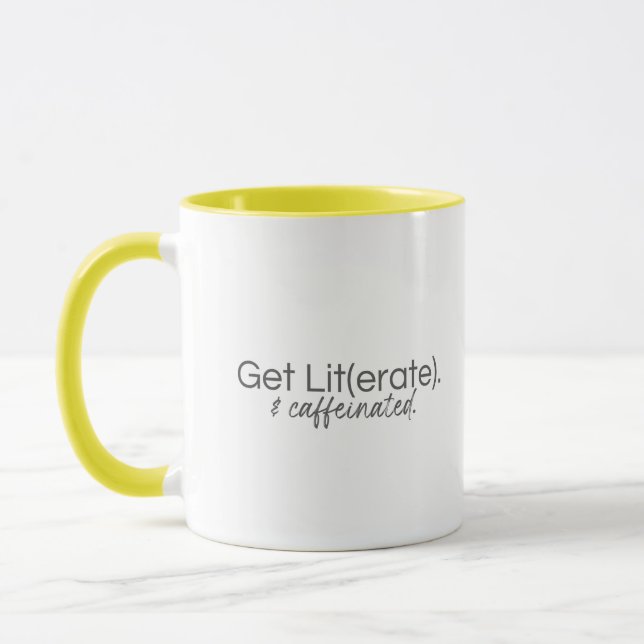 Lit(erate). & Mug à la caféine (Gauche)