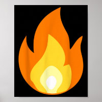 Lit Fire Flame Hot Burning Beach