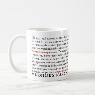 Lit Geek Virgil Aeneid - Mug