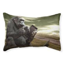 Gorilla prend la tablette