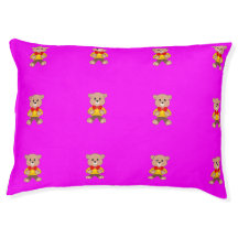 Magenta rose moderne nounours