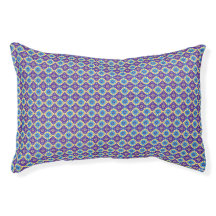 Modèle floral géométrique rétro-vibrant