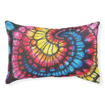 Lit Psychedélique en Spirale pour Animaux de Compa