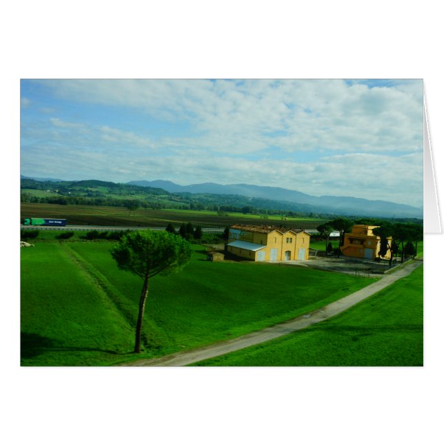 L'Italie - campagne toscane (Devant Horizontal)