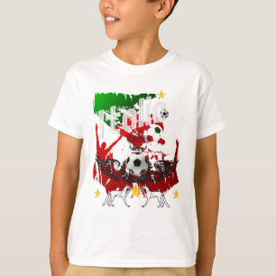 L'Italie évente le T-shirt de calcio pour des