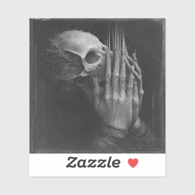 Litany for the Damned – Gothic Fine Art (Sheet)